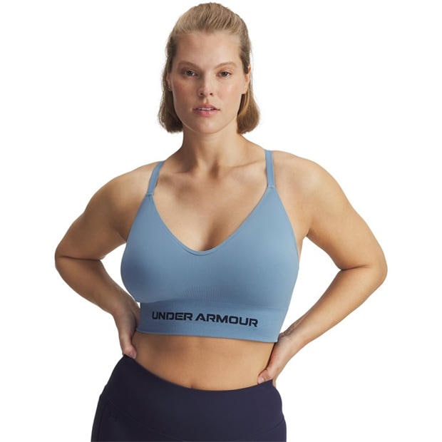 Blue - Under Armour - Women's Vanish Seamless Low Impact Sports Bra