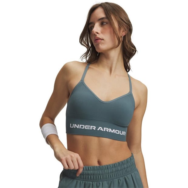 Blue - Under Armour - Women's Vanish Seamless Low Impact Sports Bra