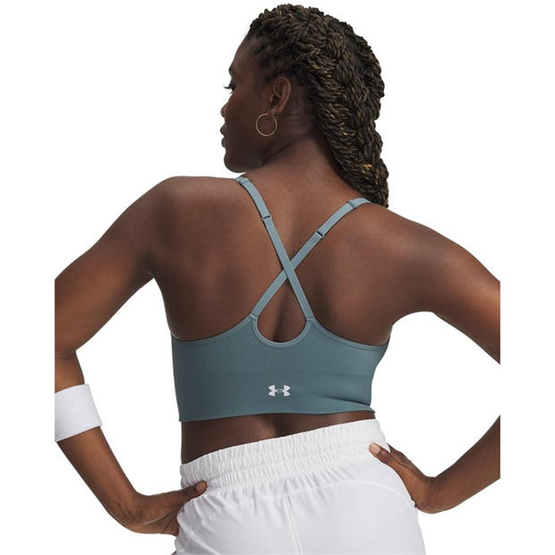 Blue - Under Armour - Women's Vanish Seamless Low Impact Sports Bra