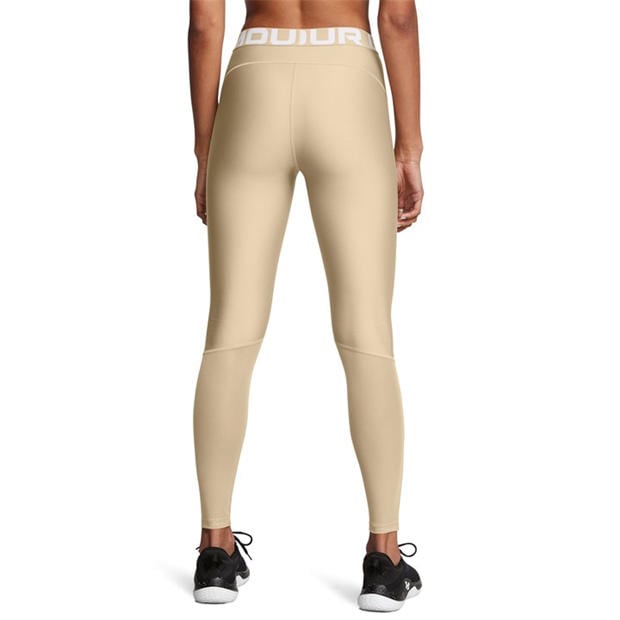 Brown - Under Armour - HeatGear® Womens Mesh Gym Leggings