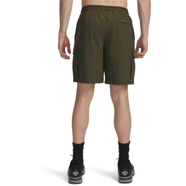 Green - Under Armour - Men's Vibe Woven Cargo Shorts