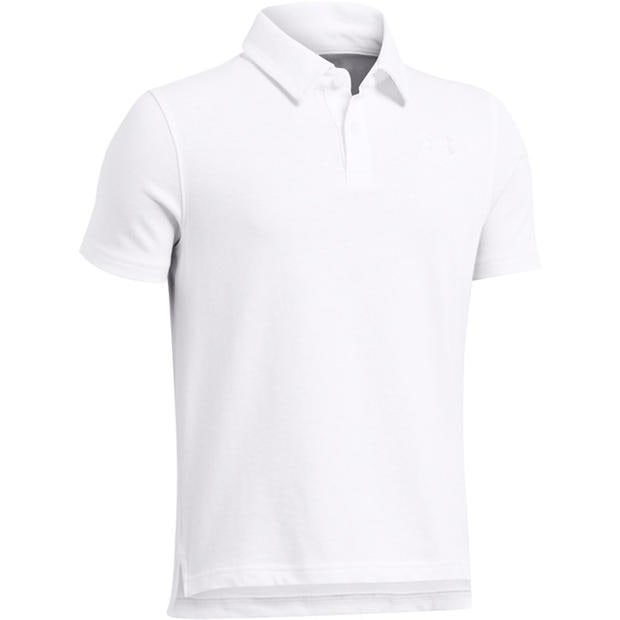 White - Under Armour - Under Armour Ua B Icon Polo Shirt Boys