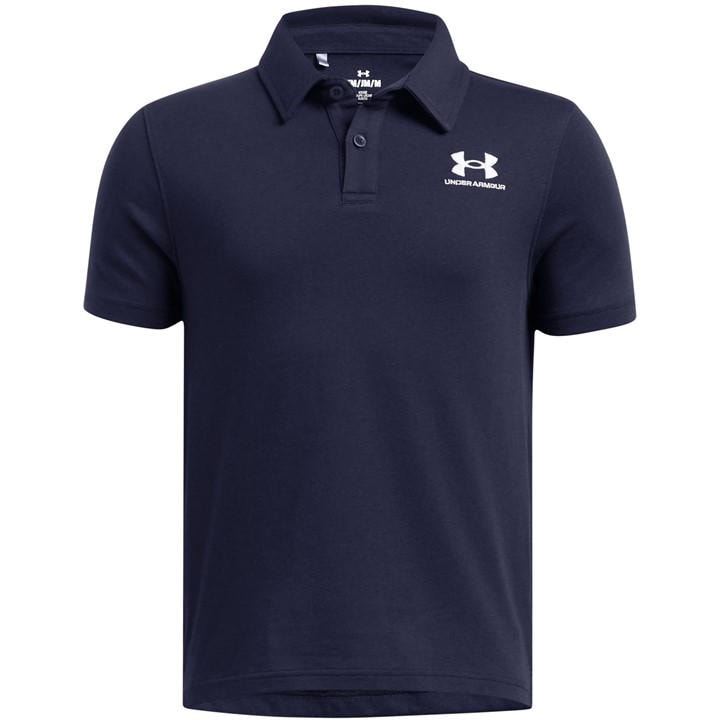 Under Armour Boys Blue Ua B Icon Polo Shirt in Size 9 - 10 Years, Sports Direct