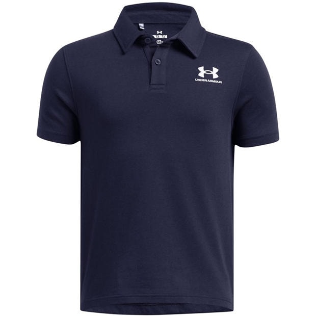 Blue - Under Armour - Under Armour Ua B Icon Polo Shirt Boys
