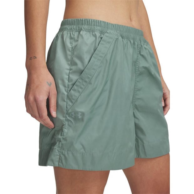 Green - Under Armour - Women's Unstoppable Utility Shorts