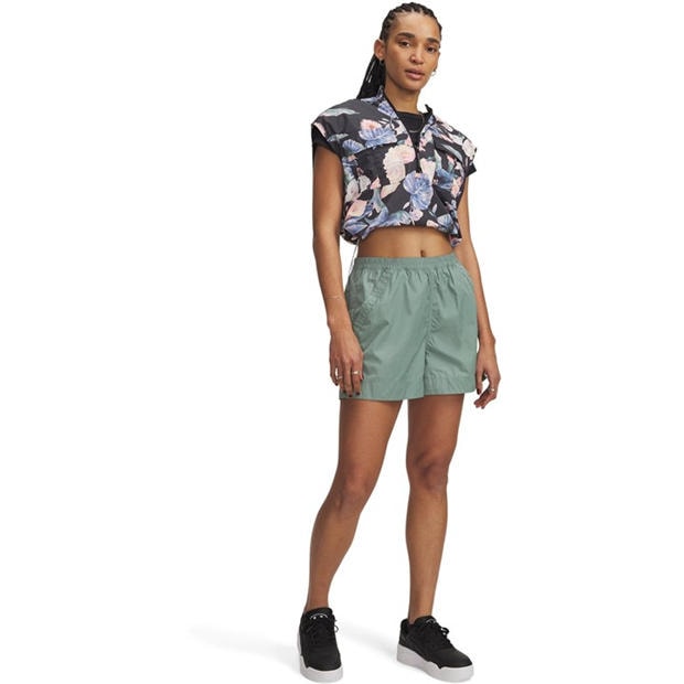 Green - Under Armour - Women's Unstoppable Utility Shorts