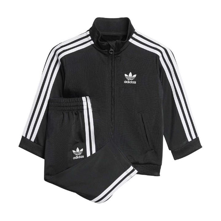 Adidas Originals  Kids Black Adidas  Fireb in Size 9 - 12 Months, Sports Direct