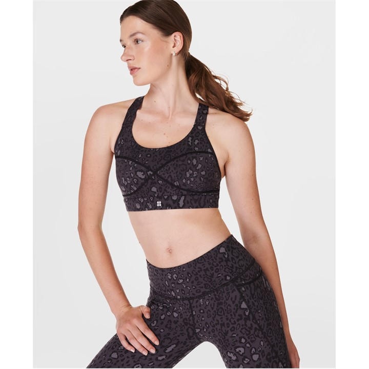 Sweaty Betty Women's Lux Leo Power Non Wired Medium Impact Sports Bra - 6 (2Xs) - Image 2