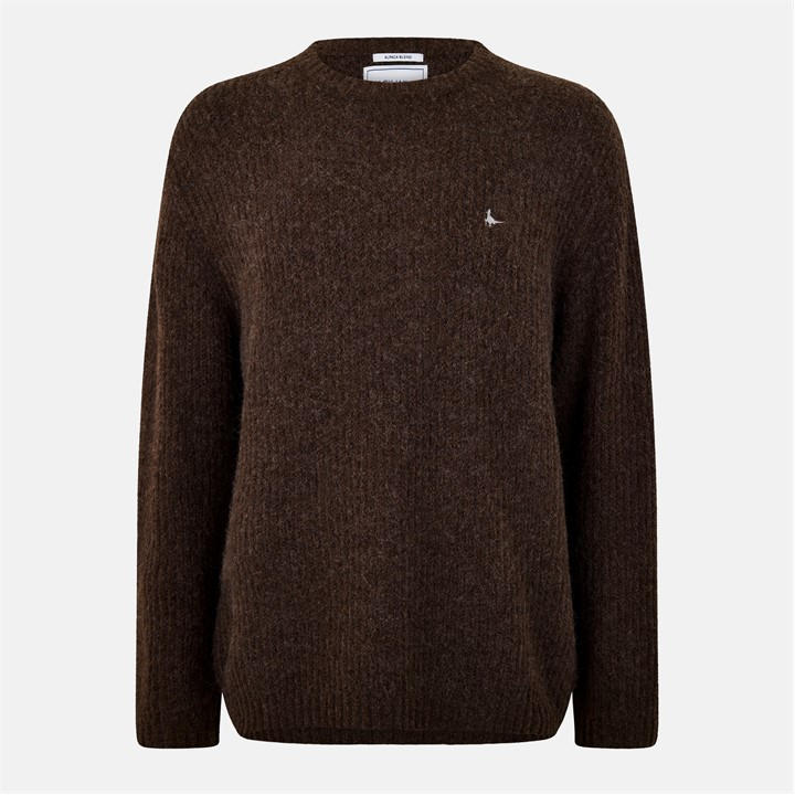 Jack Wills Men's Brown Cosy Slouch Crew Neck Jumper in Size XL, Sports Direct