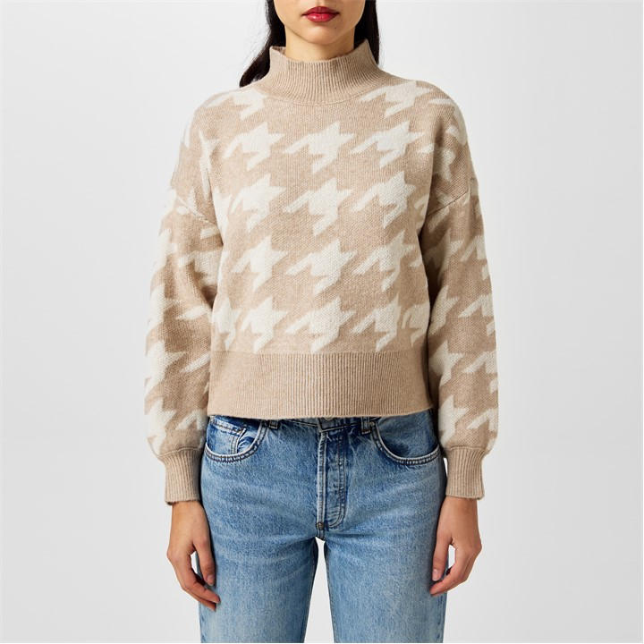 Vero Moda Women's Beige Mira Crew Neck Jumper in Size 16, Sports Direct