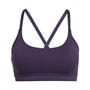 Aurora Plum - adidas - All Me Womens Light Support Sports Bra