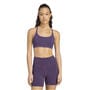 Aurora Plum - adidas - All Me Womens Light Support Sports Bra