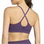 Aurora Plum - adidas - All Me Womens Light Support Sports Bra