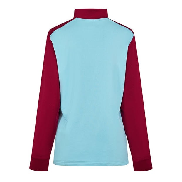 SkyBlu/Rhddn - Castore - Aston Villa Drill Top Womens