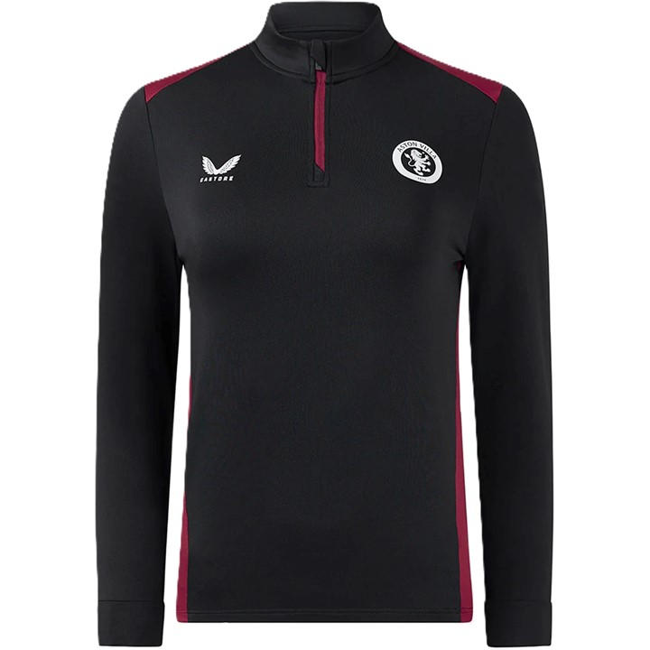 Aston Villa  Women's   Drill Top, Football by Castore in Size 10, Sports Direct