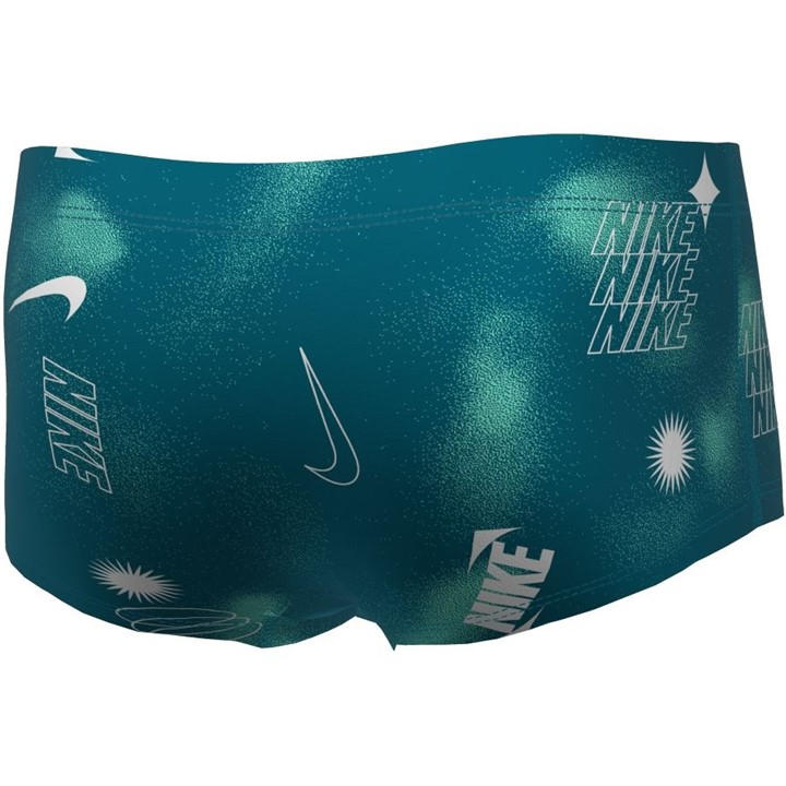 Nike Men' Green Hydrastrong  Print Square Leg Brief in Size S, Sports Direct