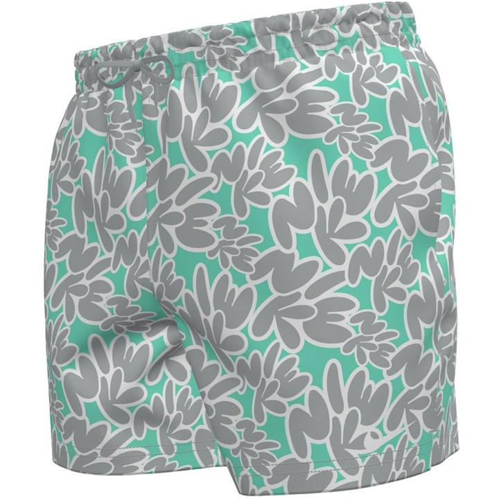 Nike Men's Green  Print 5 Volley Short in Size M, Sports Direct