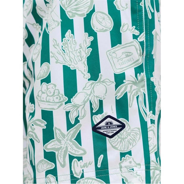 Granite Green - Jack and Jones - Jack Novelty Aop Swi Sn63