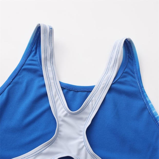 Subtle Ripple - Slazenger - Muscle-Back Suit with Strobe Print Womens