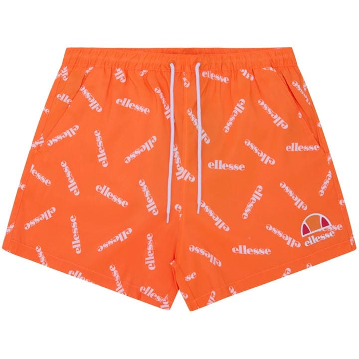 Ellesse Men's Orange Oscar Swim Shorts in Size XS, Sports Direct