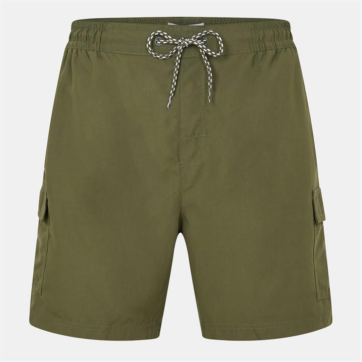 Threadbare Men' Green Swim Shorts in Size S, Sports Direct