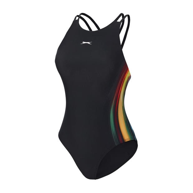 Black Print - Slazenger - String-Back Suit Womens