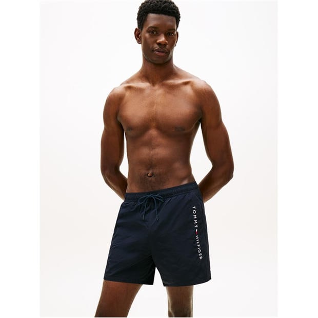 Desert Sky - Tommy Hilfiger - Original Logo Mid Swim Shorts