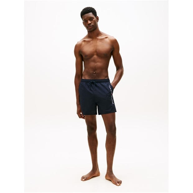 Desert Sky - Tommy Hilfiger - Original Logo Mid Swim Shorts