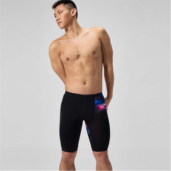 Speedo Men' Black Jammers in Size S, Sports Direct