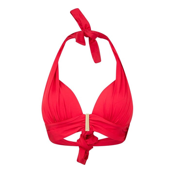Biba Women's Red Icon Sophia Bikini Top in Size 16, Sports Direct