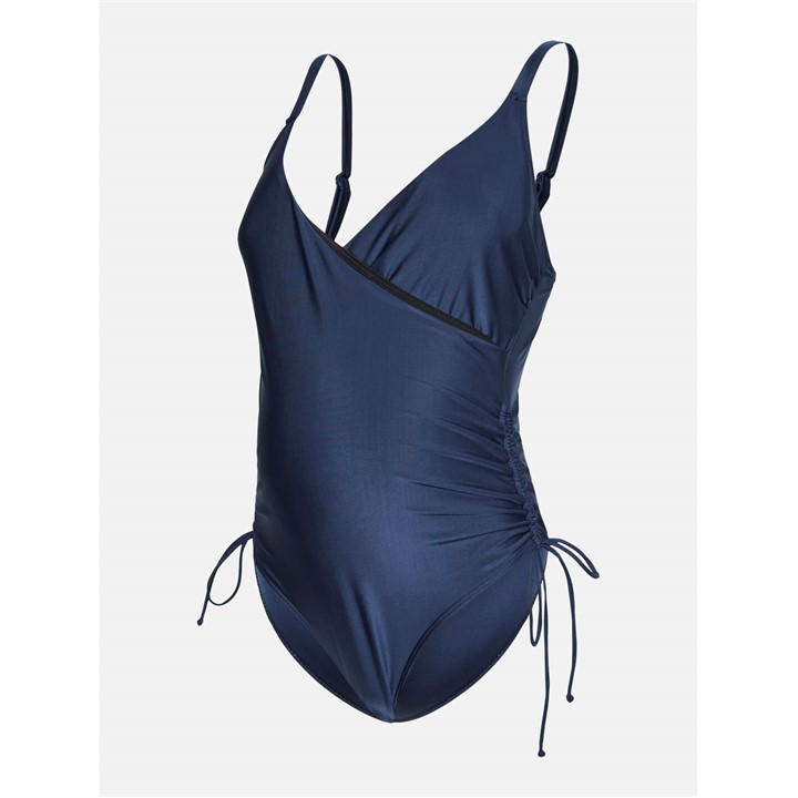 Mamalicious Women's Blue One Piece Swimsuit in Size 8, Sports Direct