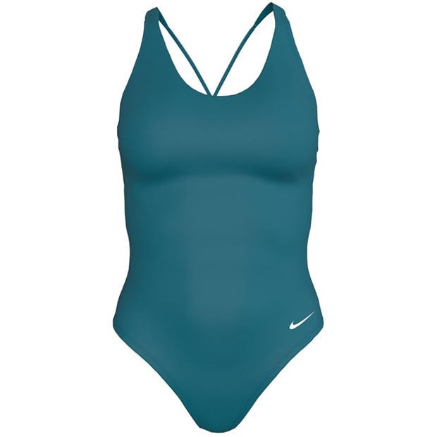 Green Abyss - Nike - Swim Effortless Essential Nike Swim Effortless Essential Womens Scoop Neck One Piece