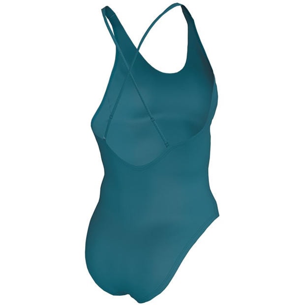 Green Abyss - Nike - Swim Effortless Essential Nike Swim Effortless Essential Womens Scoop Neck One Piece