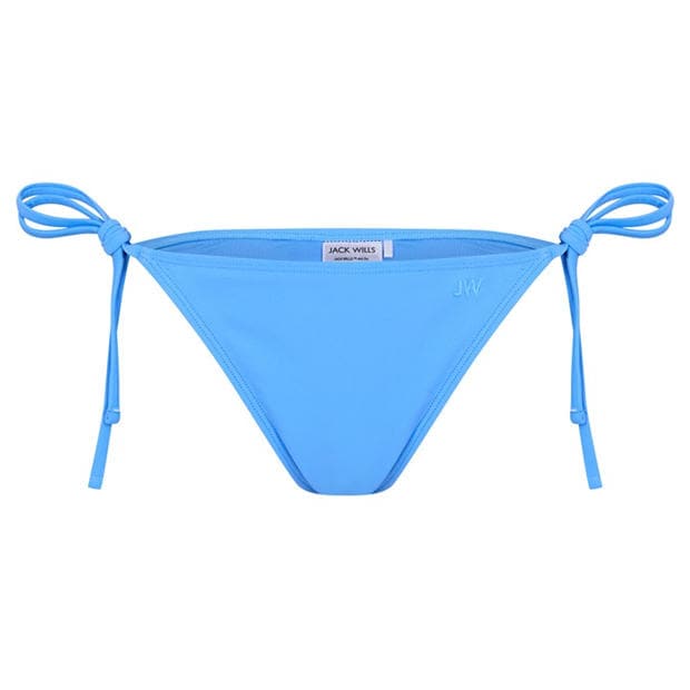 Marina - Jack Wills - Women's Embroidered Tie Side Bikini Bottoms