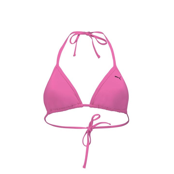 Puma Women's Pink Tri-Fold Triangle Bikini in Size 12, Sports Direct