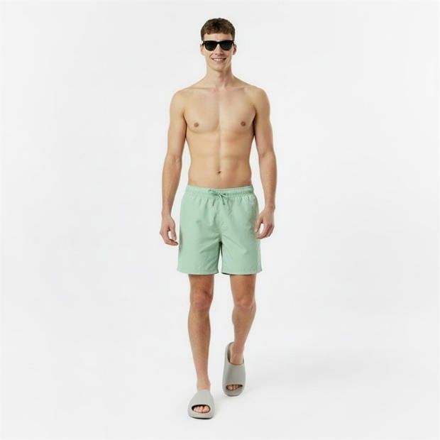 Mid Green - Jack Wills - Mid-Length Swim Shorts Mens