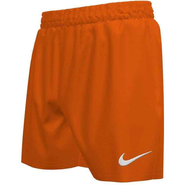 Nike Boys Orange Logo Shorts Junior Size 13