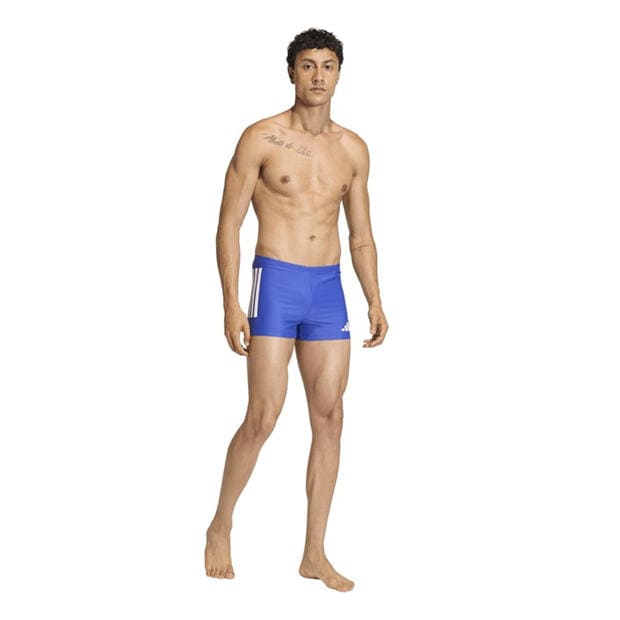 Lucid Blue - adidas - 3S Infinitex Drive Boxer Trunks Mens