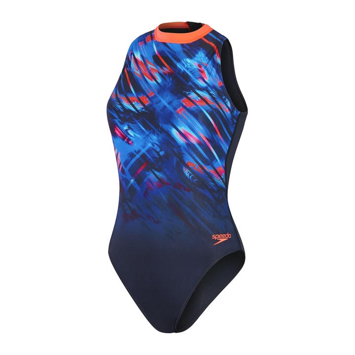 Speedo Women's Blue One Piece Swimsuit in Size 6, Sports Direct