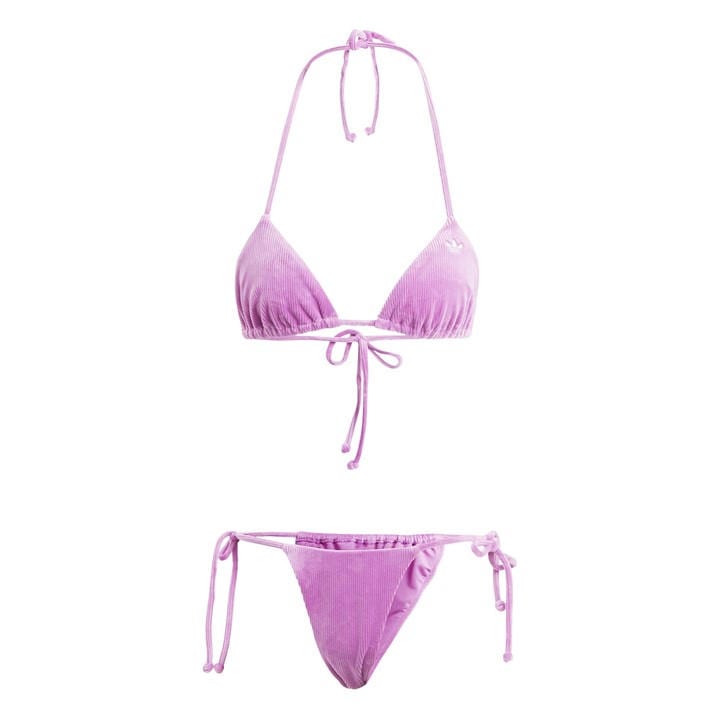 Adidas Women's Purple Essentials Bikini Set in Size 2XL, Sports Direct