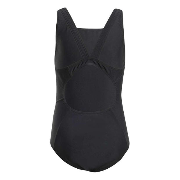 black - adidas - Kids' Collegiate V-Back One Piece Swimsuit
