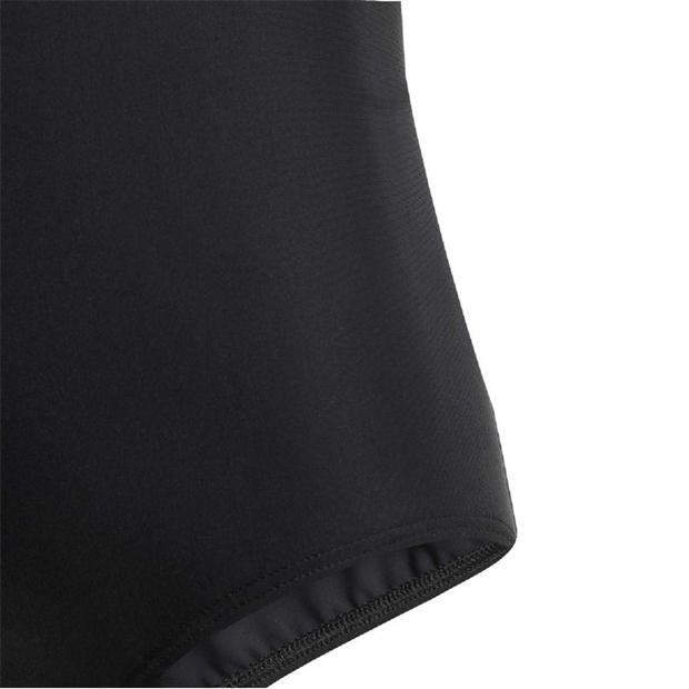 black - adidas - Kids' Collegiate V-Back One Piece Swimsuit