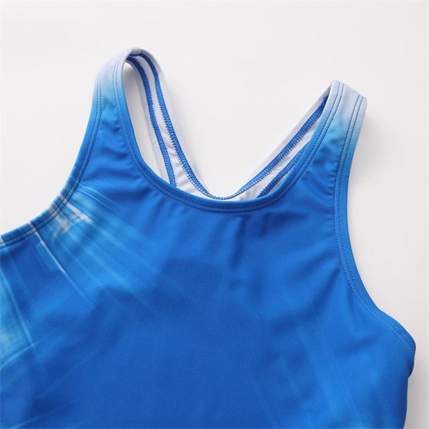 Subtle Ripple - Slazenger - Muscle-Back Suit with Strobe Print Juniors