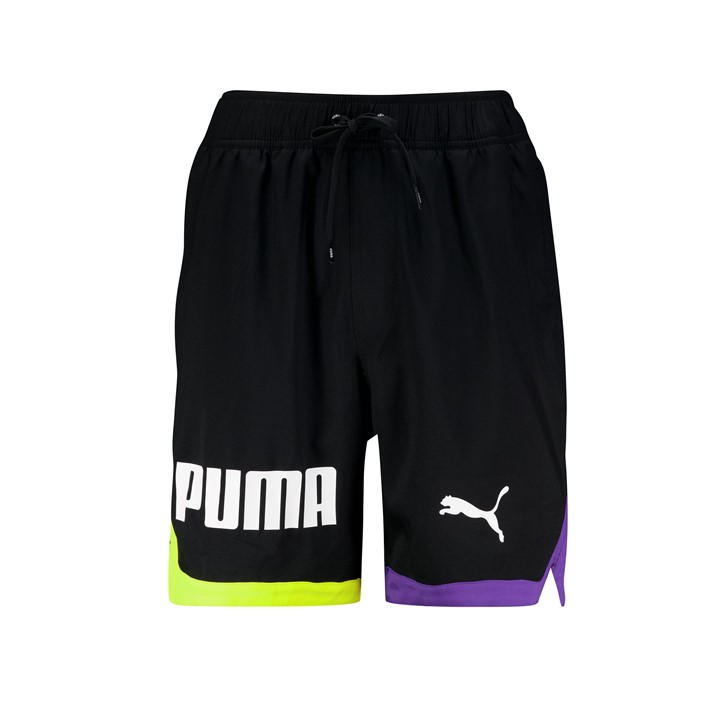 Puma Men's Black Loose Fit Swim Shorts in Size XS, Sports Direct