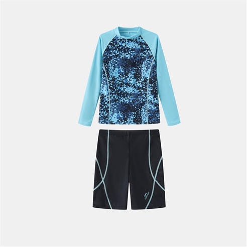 Slazenger - 2pc LS Swimsuit Juniors