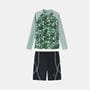 Green - Slazenger - 2pc LS Swimsuit Juniors