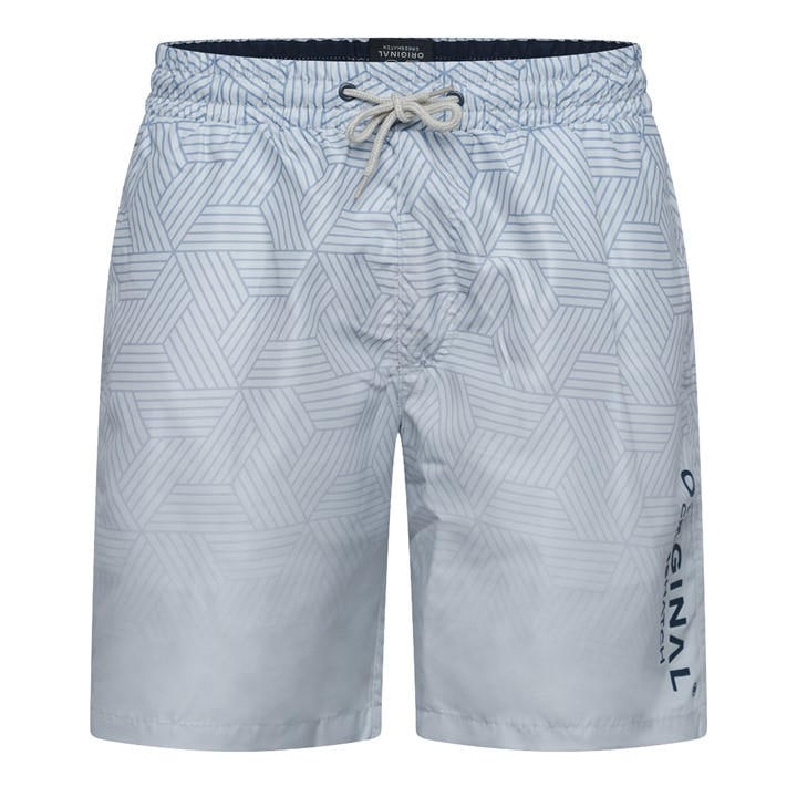 Crosshatch Men' Blue Ch Layotta Swim Shor Sn64 in Size S, Sports Direct