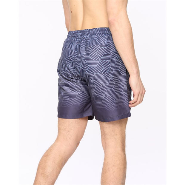 NAVY - Crosshatch - CH Layotta Swim Shor Sn64
