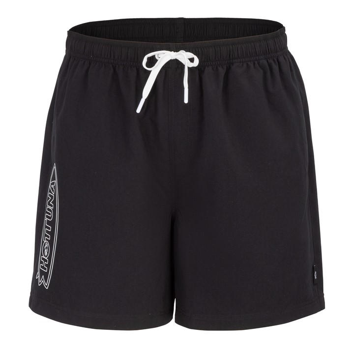 Hot Tuna Men's Black Ht Swim Shorts in Size 2XL, Sports Direct
