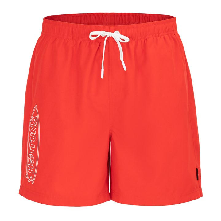 Hot Tuna Men' Red Ht Swim Shorts in Size S, Sports Direct